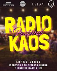 Radio kaos italy presenta il closing party della stagione presso largo venue